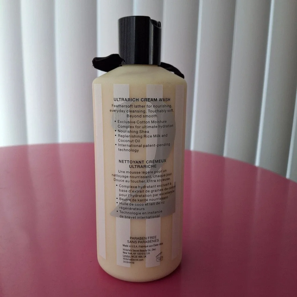 Victoria's Secret Ultrarich‎ Cream Wash Shea Cotton Moisture Complex 12 oz - Picture 2 of 2